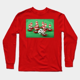 Man Utd'85 retro subbuteo football team Long Sleeve T-Shirt